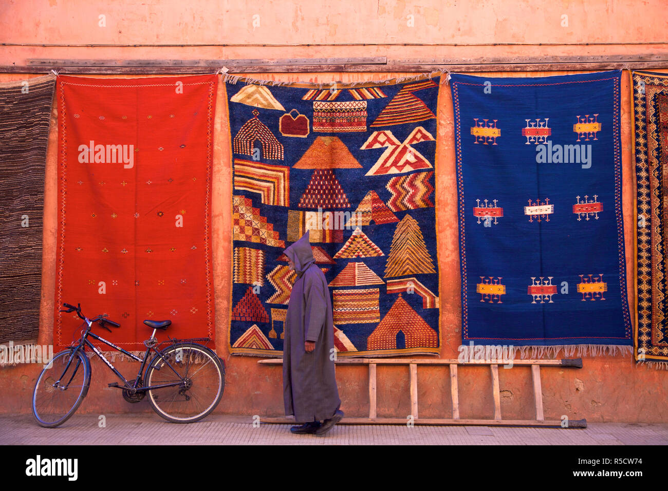 Carpet Shop, Marrakech, Morocco, North Africa Stock Photo Alamy