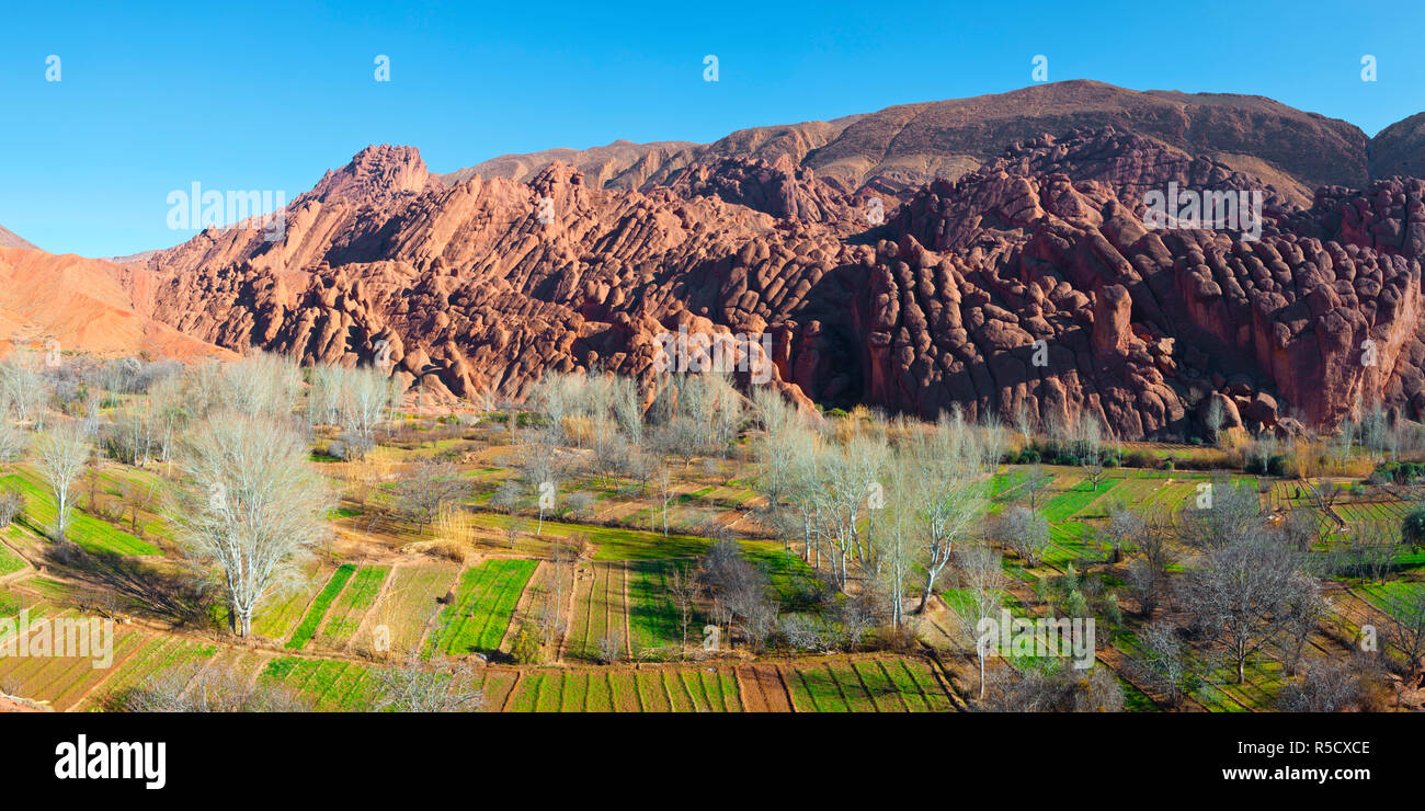Dramatic Landscape, Dades Gorge, Morocco Stock Photo