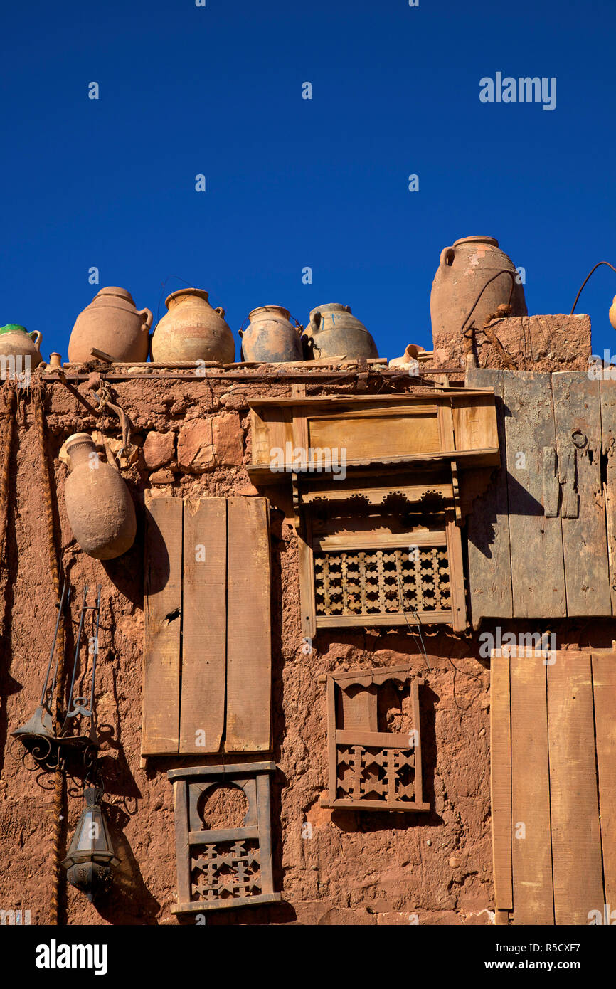 Ait-Benhaddou Kasbah, Morocco, North Africa Stock Photo