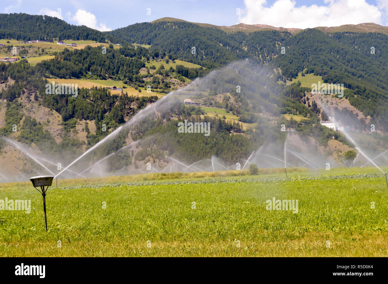Automatic irrigation crop fields hi res stock photography and images