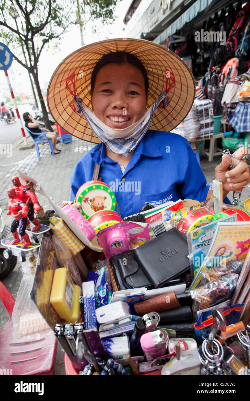 Vietnam, Ho Chi Minh City, Street Vendor Stock Photo Alamy