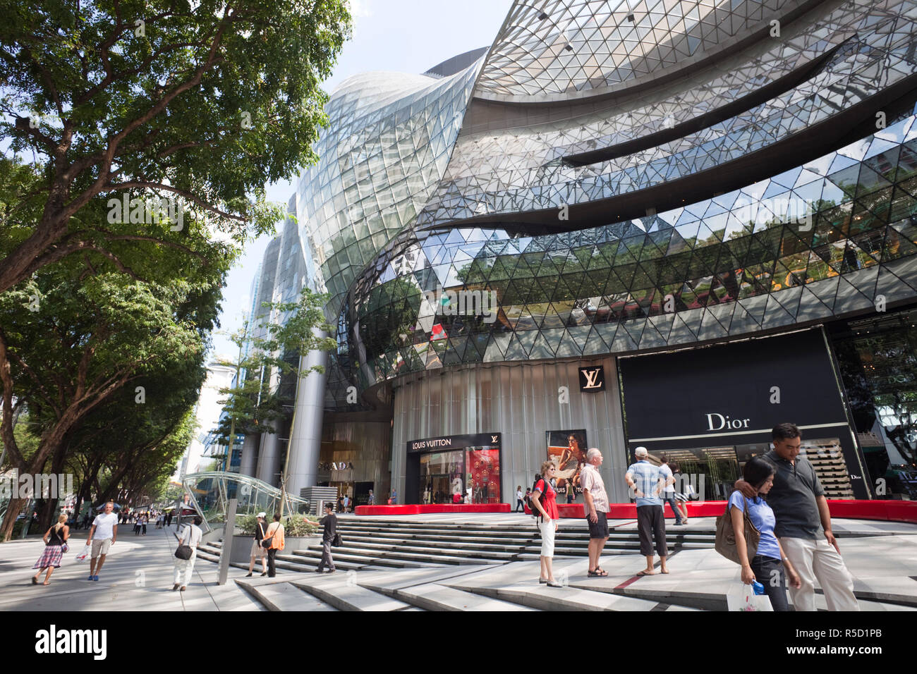 Singapore, Orchard Road, Ion Shopping Complex Stock Photo