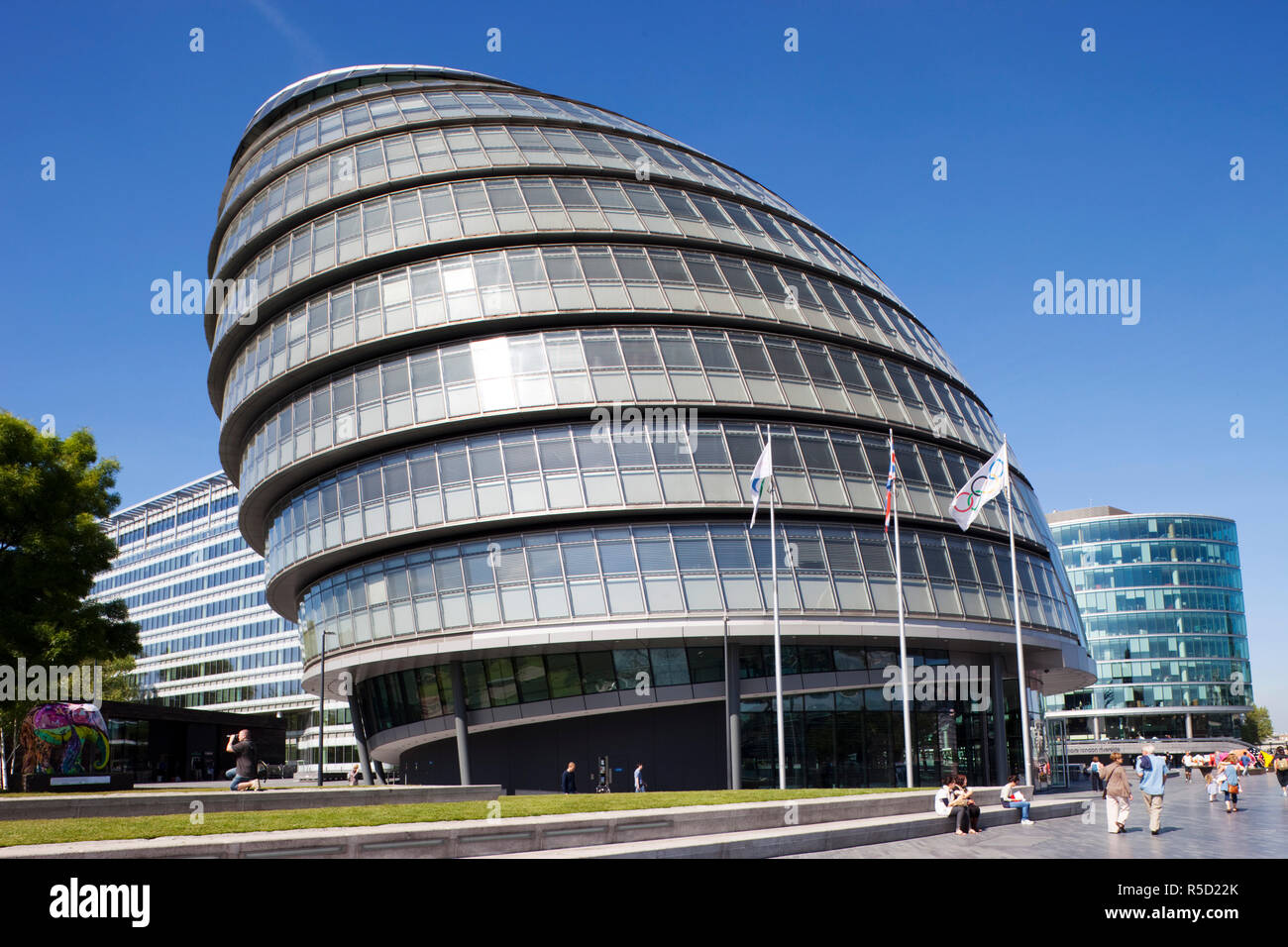 England, London, City Hall, Mayors Office Stock Photo