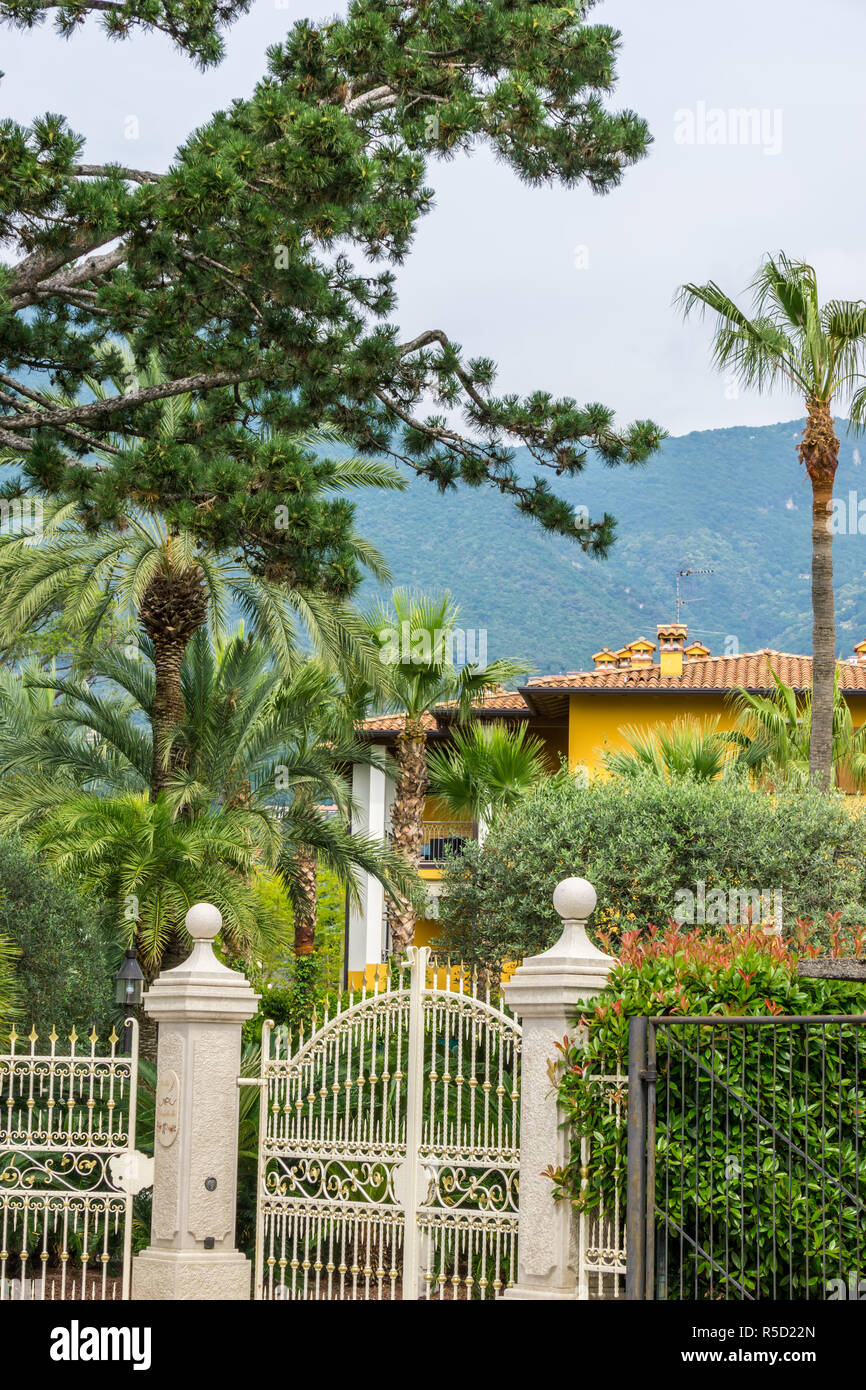 summer on lake garda Stock Photo