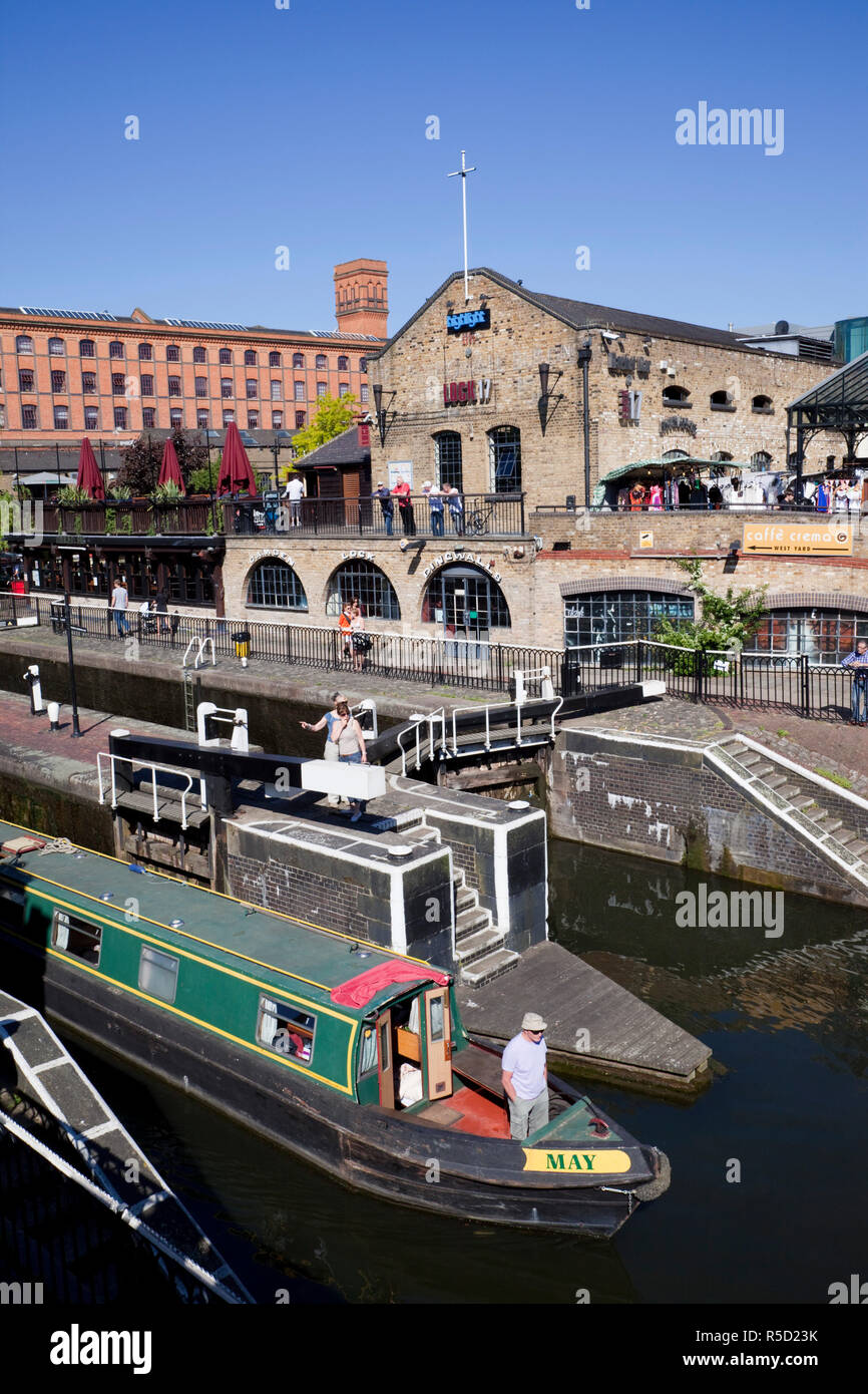 England, London, Camden, Camden Lock Market Stock Photo