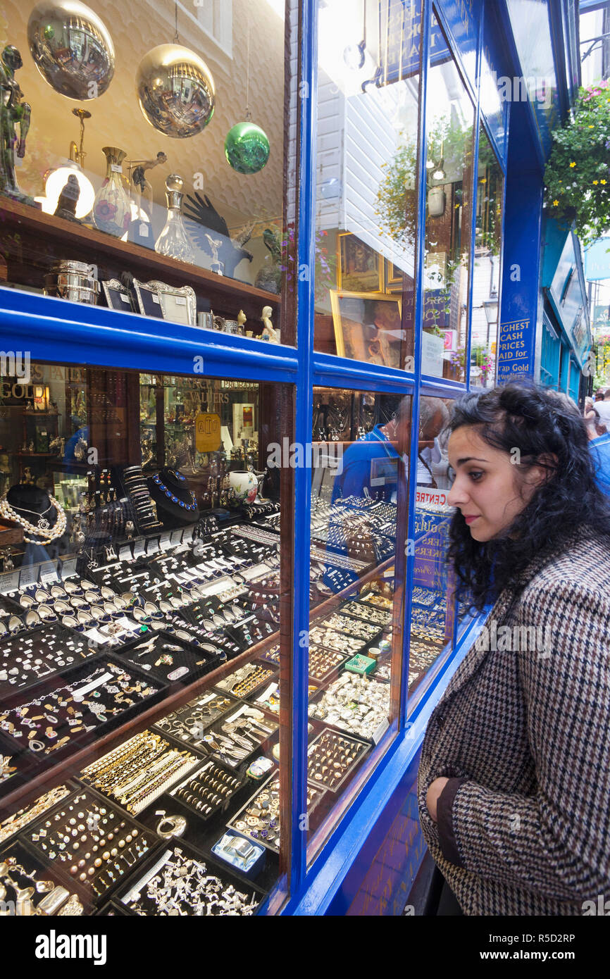 England, East Sussex, Brighton, The Lanes, Jewellery Shop Window