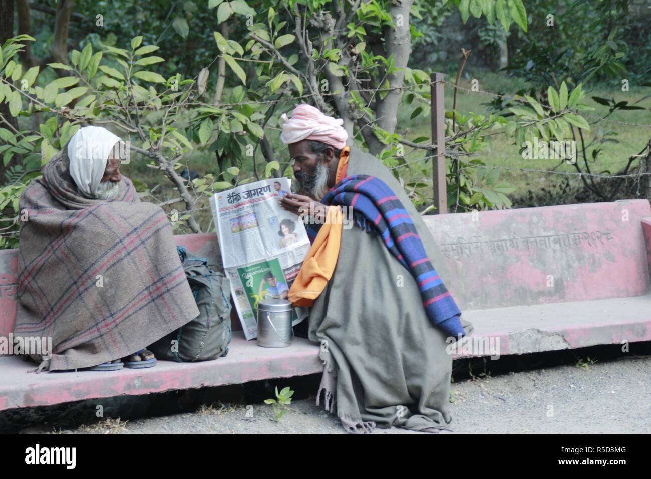 Life in Rishikesh Stock Photo Alamy