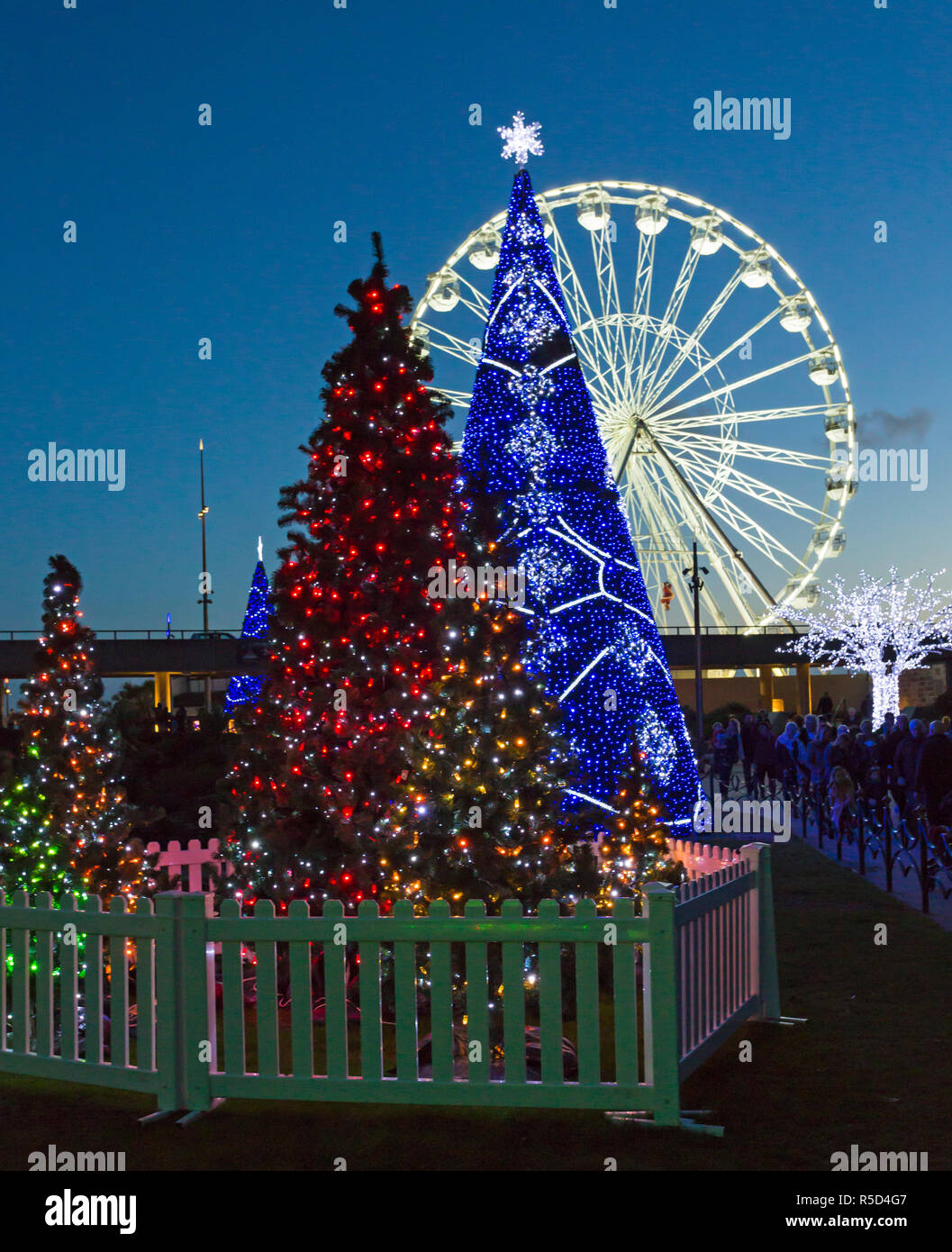 Bournemouth, Dorset, UK. 25th Nov 2018. Bournemouth's first Christmas