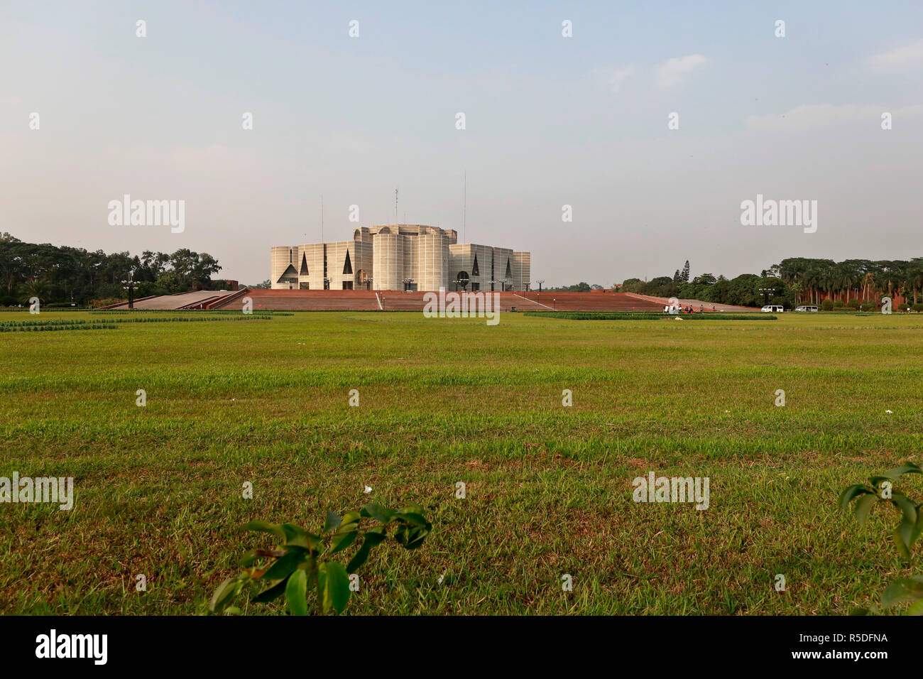 Dhaka, Bangladesh, 1st December 2018.  Bangladesh National Parliament House, located at Sher-e-Bangla Nagar in Dhaka. Designed by architect yale University professor Louis Kahn, the complex is the largest legislative complexes in the world. Credit: SK Hasan Ali/Alamy Live News Stock Photo