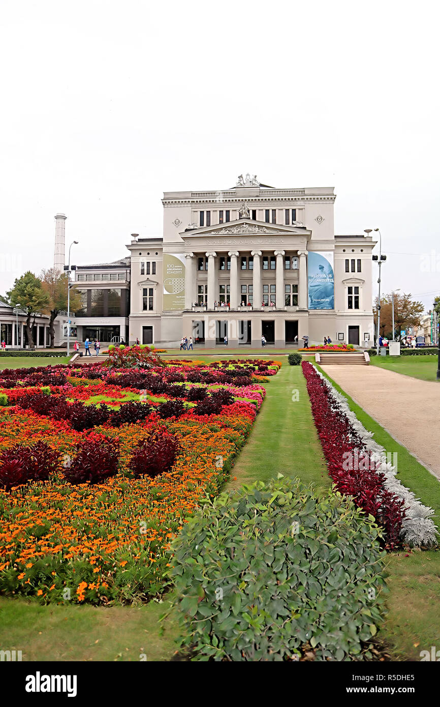 Latvian national theater hi-res stock photography and images - Alamy
