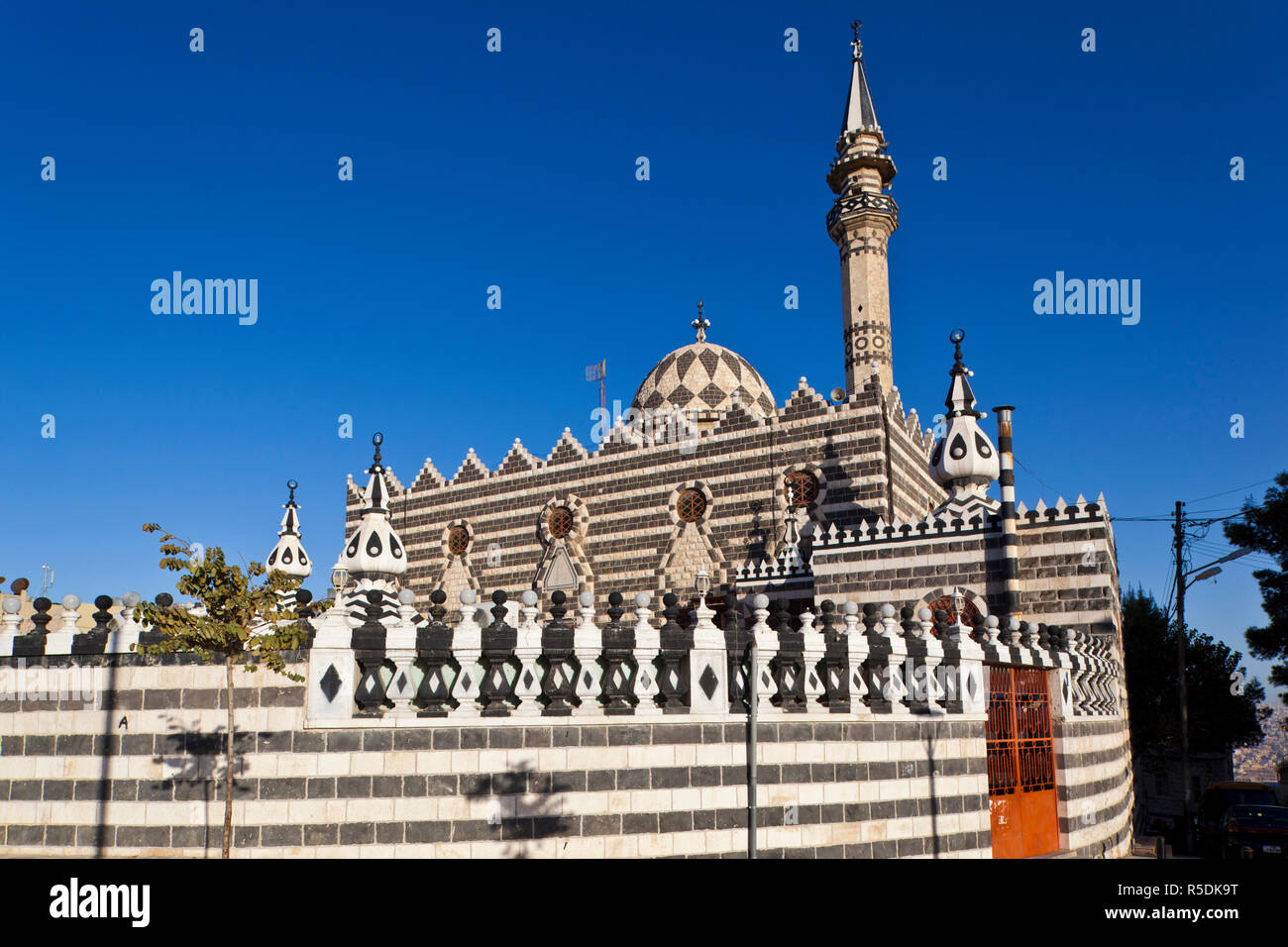 Jordan, Amman, Abu Darwish Mosque, built 1961 Stock Photo