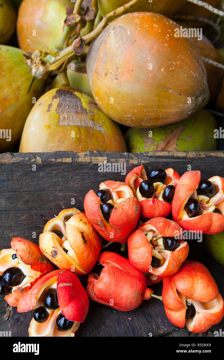 Ackee & Coconuts, Morant Bay, St. Thomas Parish, Jamaica, Caribbean