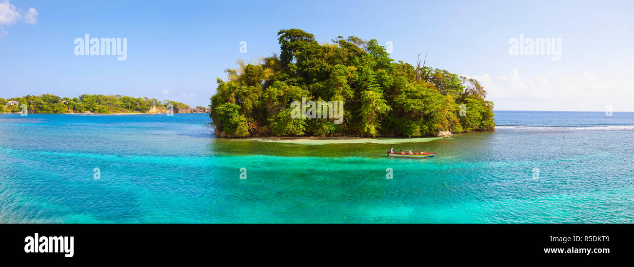 Monkey Island, Portland Parish, Jamaica, Caribbean Stock Photo