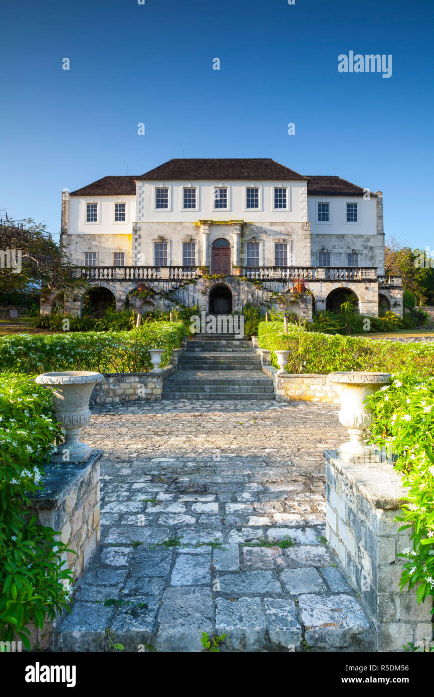 Great Rose Hall, St. James Parish, Jamaica, Caribbean Stock Photo Alamy