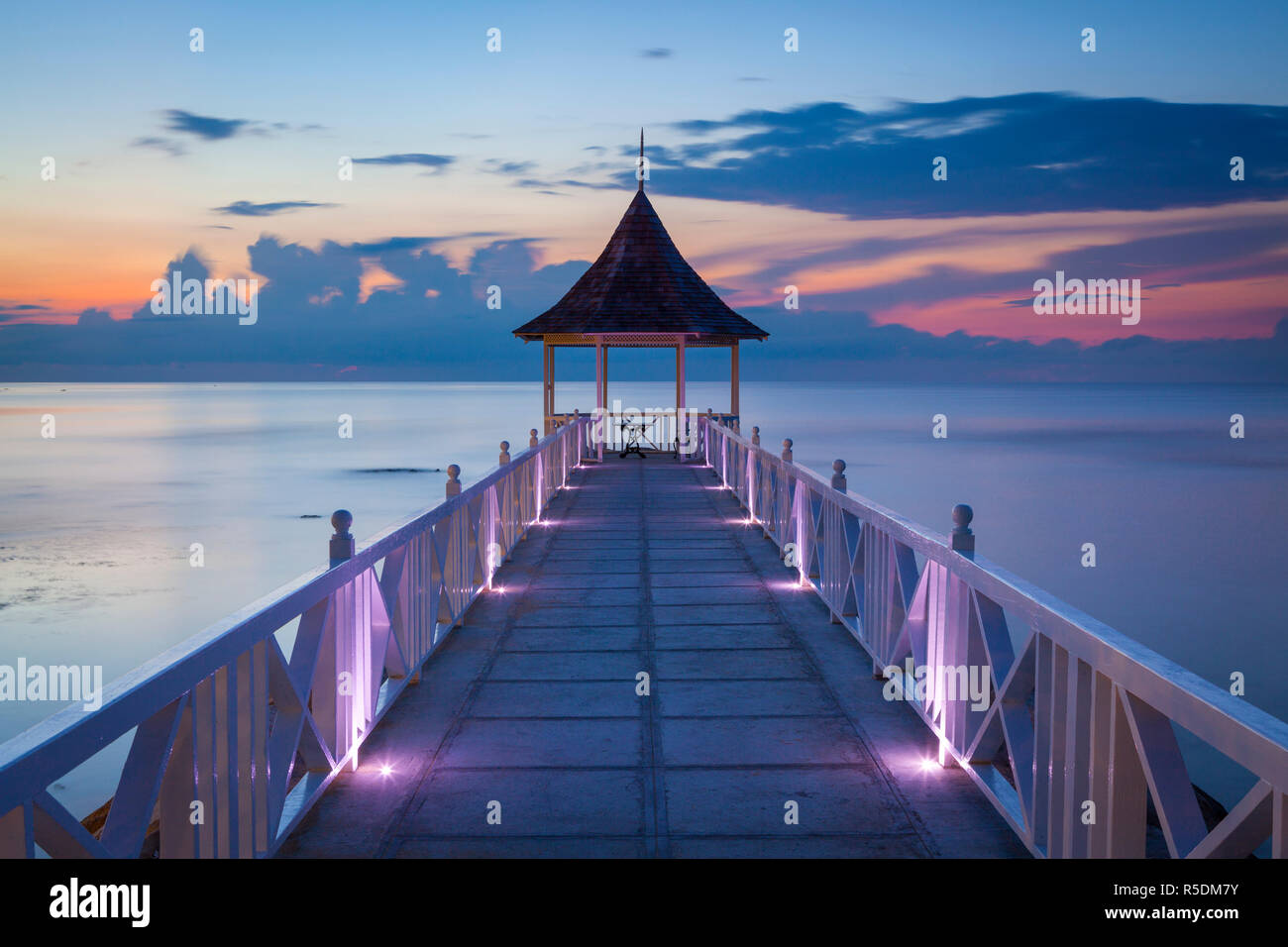 Half Moon Bay, Montego Bay, St. James, Jamaica, Caribbean Stock Photo