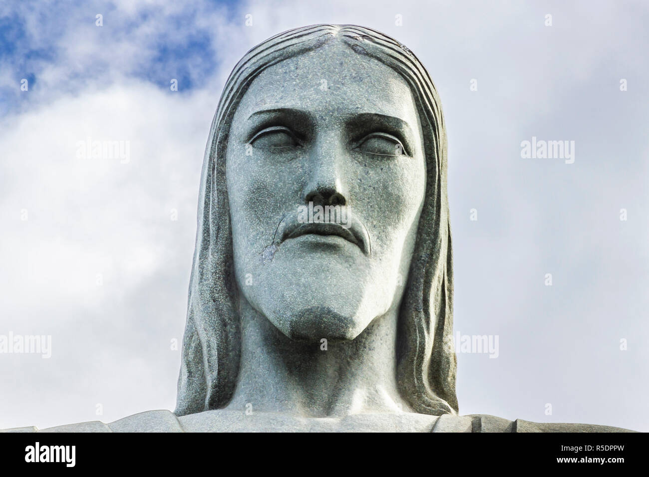 Christ the redeemer statue face hi-res stock photography and images - Alamy