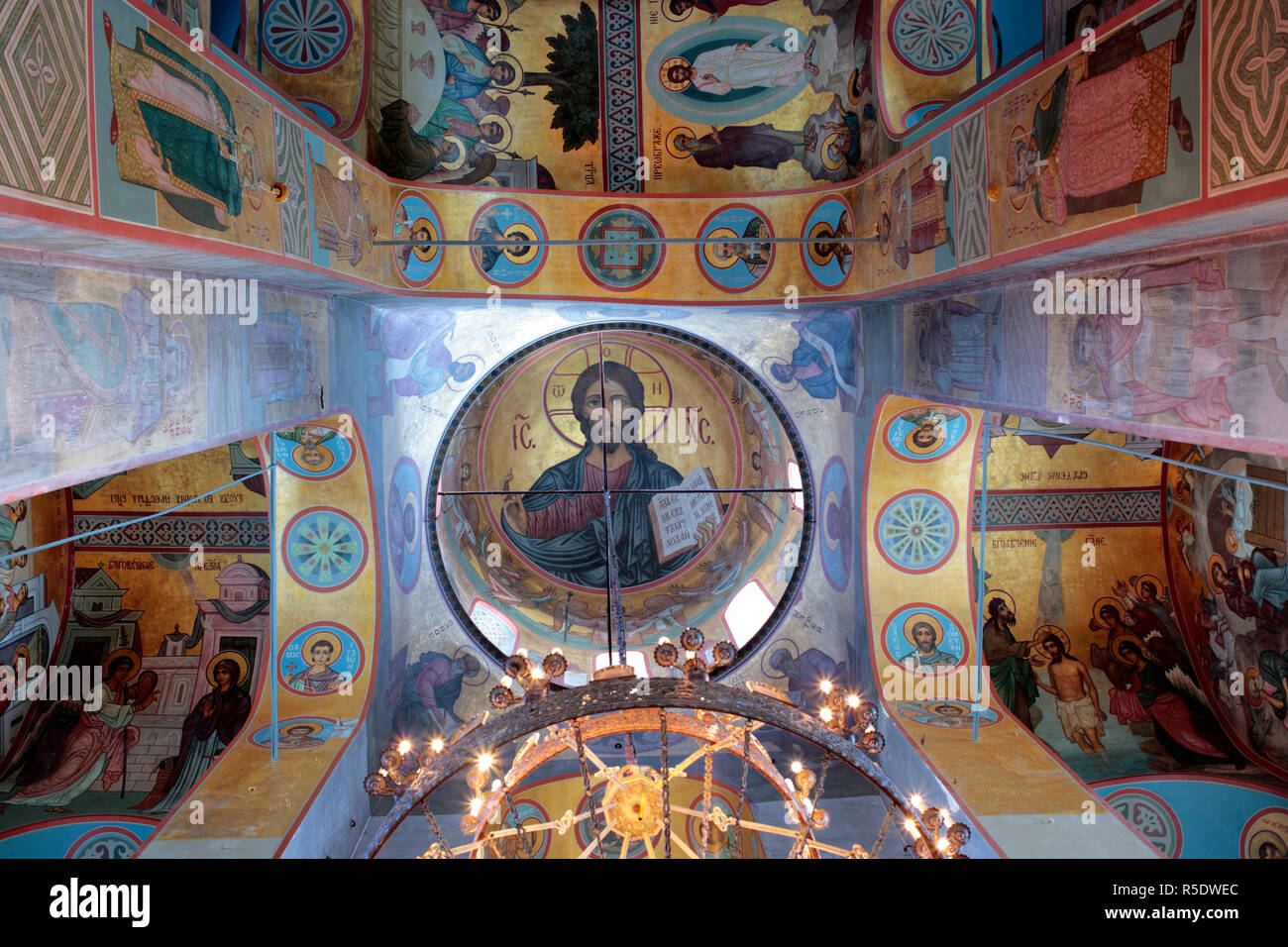 St. George's Cathedral, St. George's (Yuriev) monastery, Veliky Novgorod, Novgorod region, Russia Stock Photo
