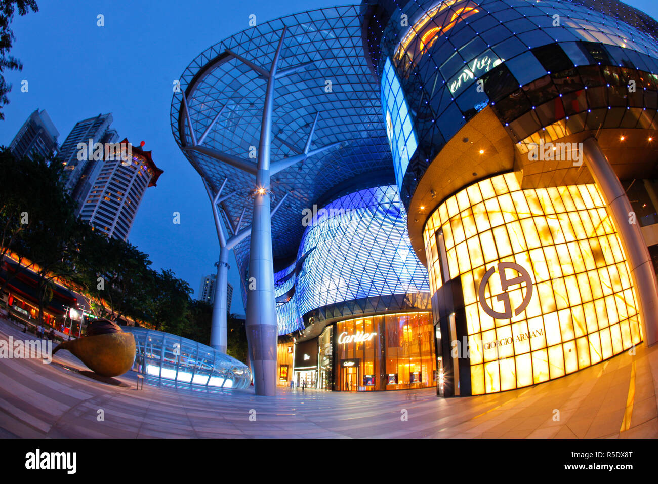 Ion Orchard shopping Mall, Orchard Road, Singapore Stock Photo Alamy