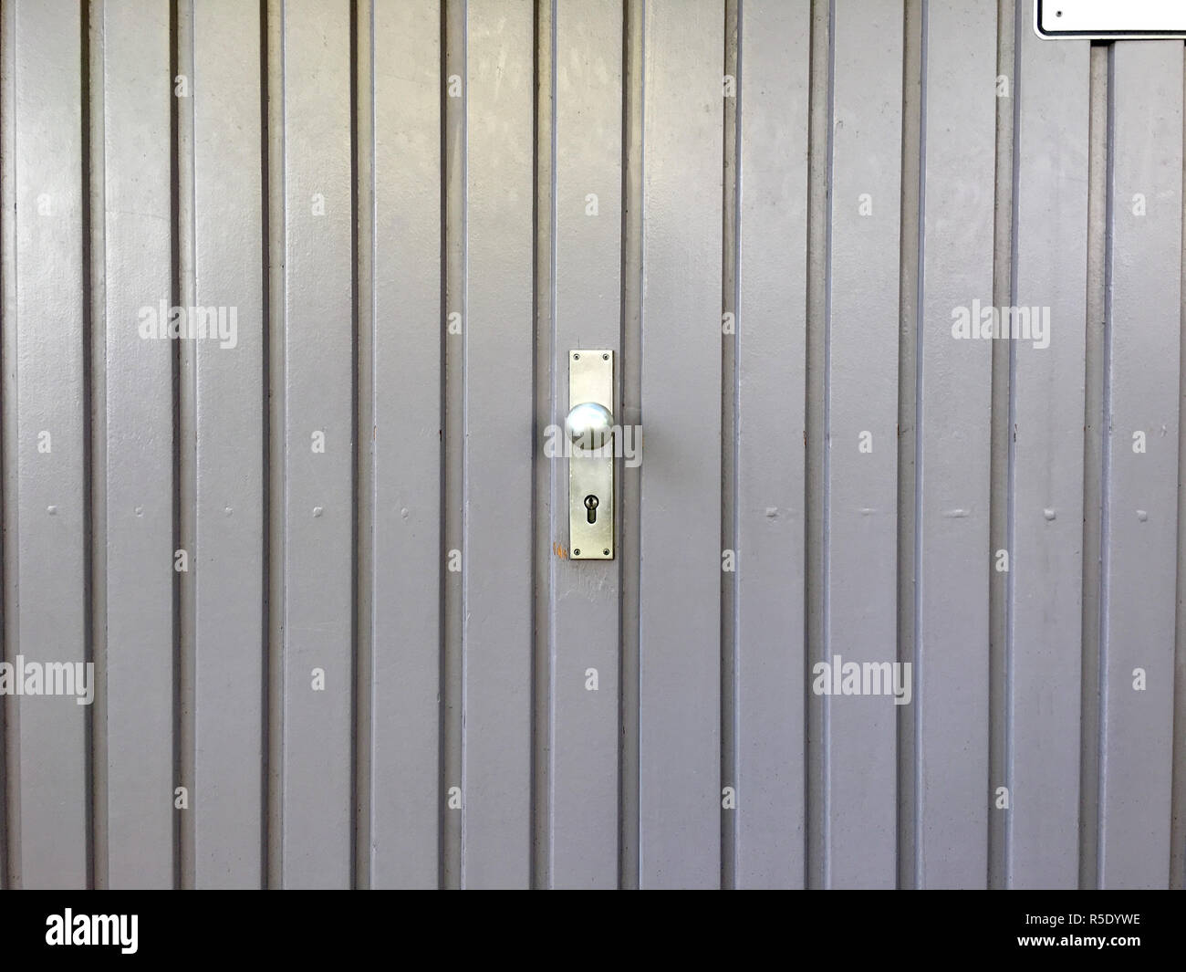 Old Wooden Garage Door Stock Photo 227115322 Alamy