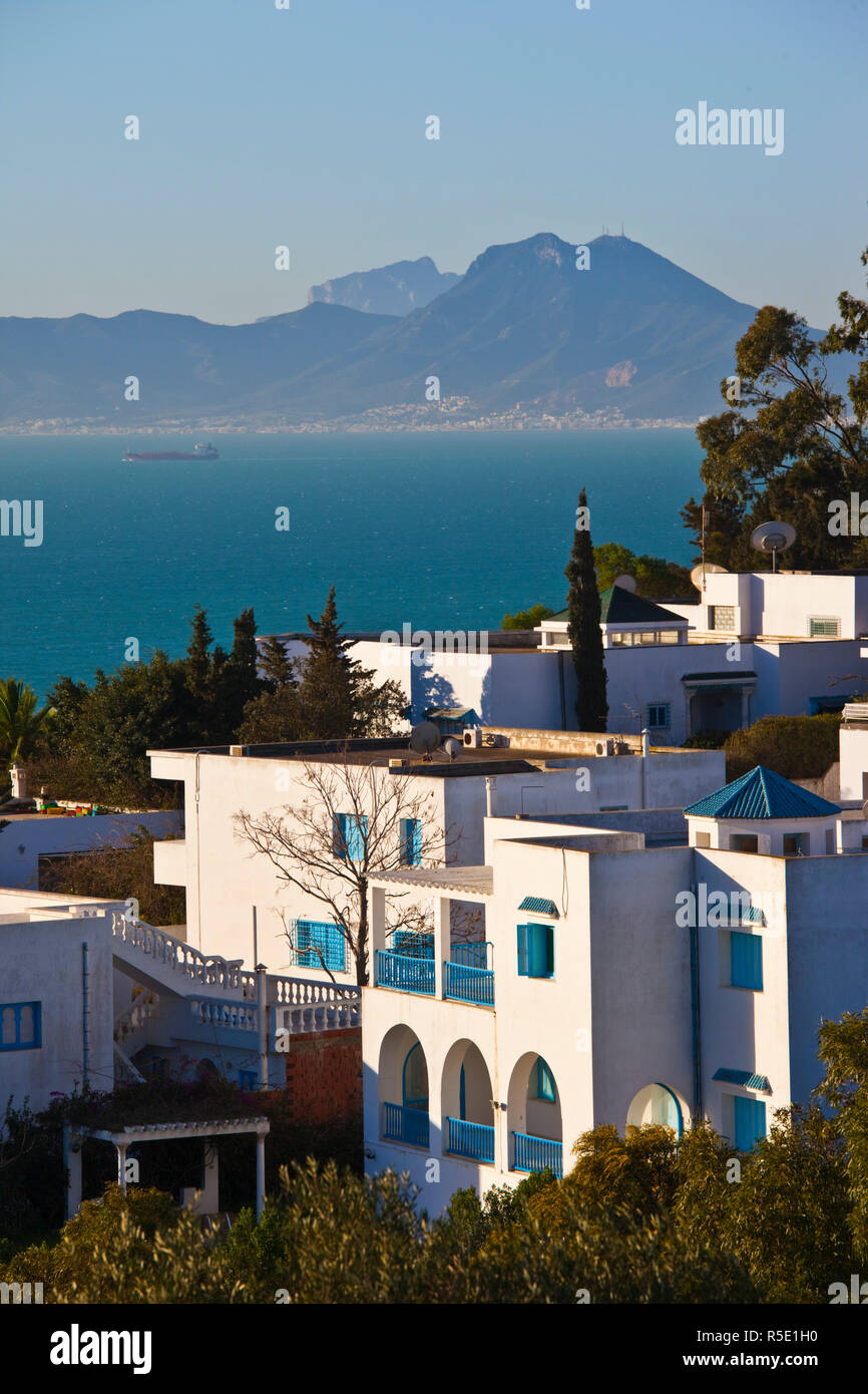 Tunisia, Sidi Bou Said, village detail Stock Photo