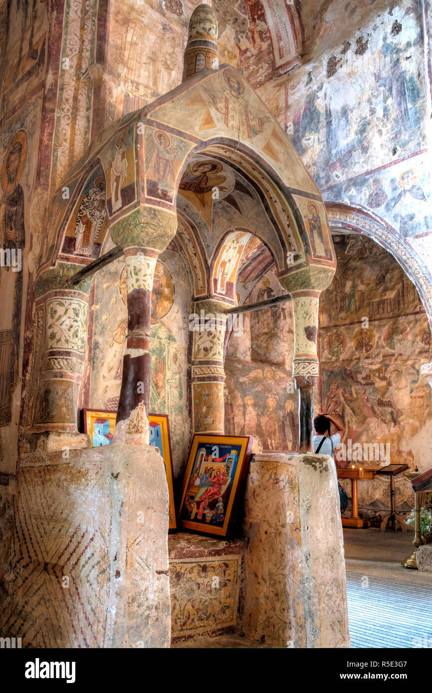 Tsalenjikha Cathedral Church of the Transfiguration of Savior, Samegrelo-Zemo Svaneti, Georgia Stock Photo