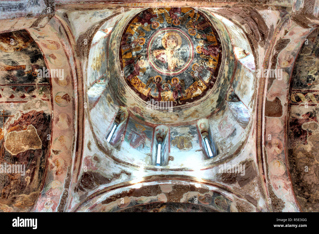 Tsalenjikha Cathedral Church of the Transfiguration of Savior, Samegrelo-Zemo Svaneti, Georgia Stock Photo