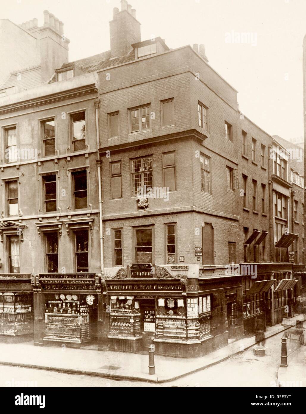 Cheapside london 19th century hi-res stock photography and images - Alamy