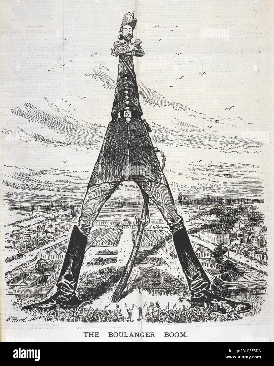 The Boulanger boom'. Picture of Georges Ernest Jean-Marie Boulanger (April 29, 1837 – September 30, 1891), a French general and politician. Funny folks. : A weekly budget of funny pictures, notes, jokes The Boulanger boom'. Picture of Georges Ernest Jean-Marie Boulanger (April 29, 1837 – September 30, 1891), a French general and politician. Funny folks. : A weekly budget of funny pictures, notes, jokes