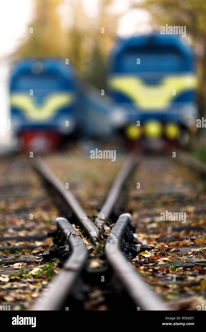 Change rails hi-res stock photography and images - Alamy