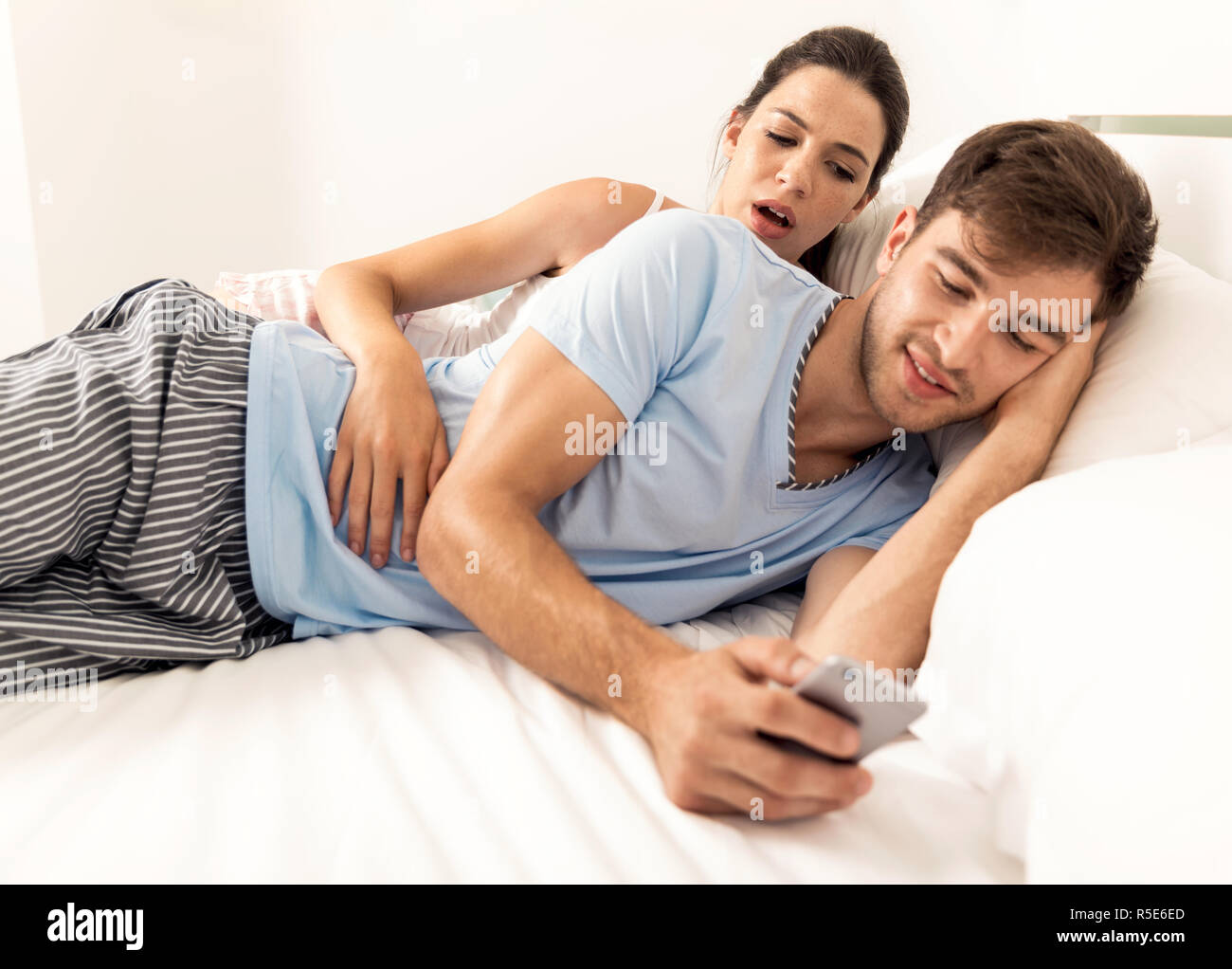 How texting can ruin a relationship Stock Photo Alamy