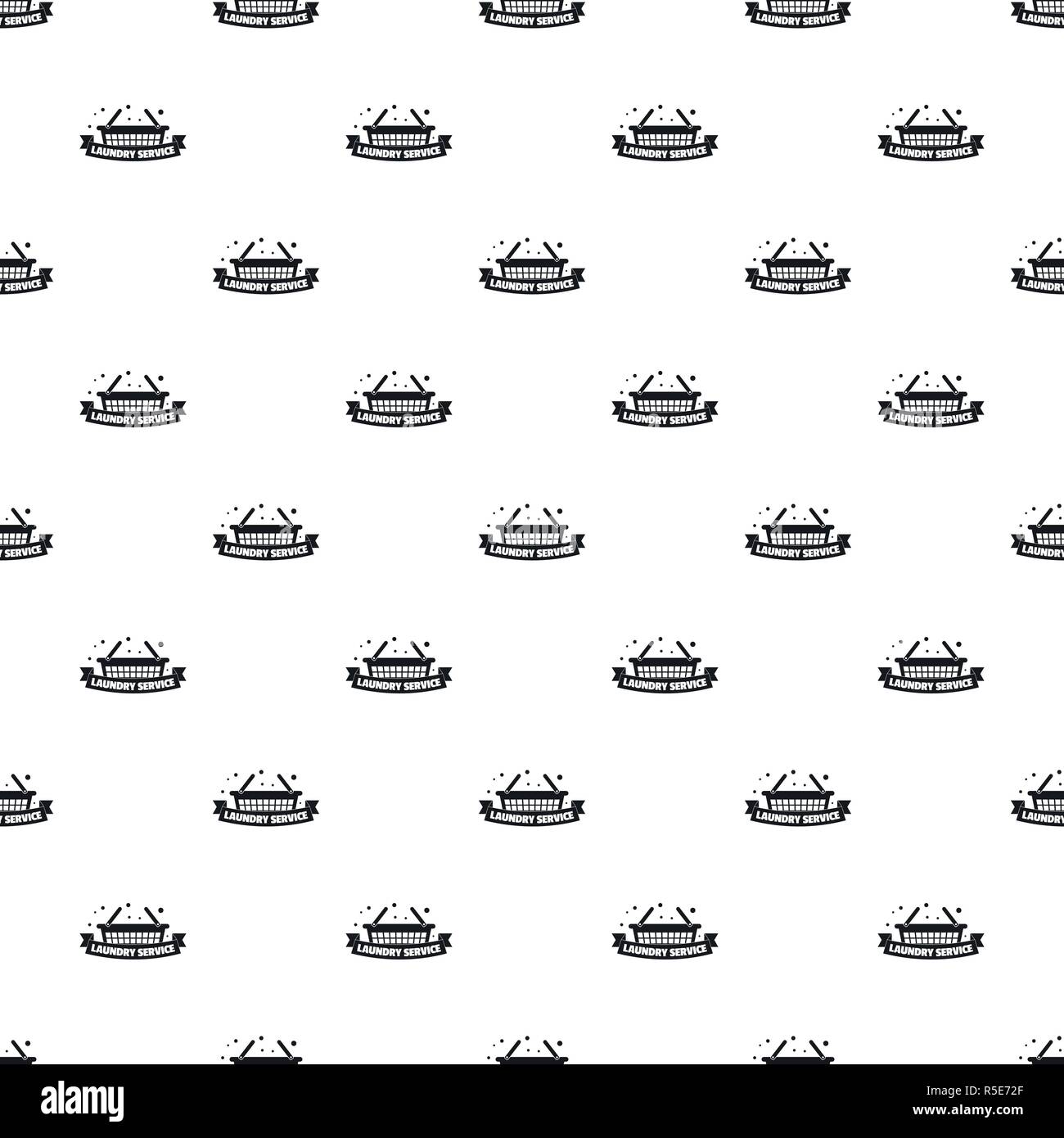 New laundry service pattern seamless vector repeat geometric for any web design Stock Vector
