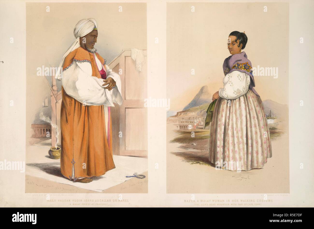 A Malay Priest And His Wife The Kafirs Illustrated In A Series Of Drawings Taken Among The Amazulu Amaponda And Amakosa Tribes Also Portraits Of The Hottentot Malay Fingo And Other Races