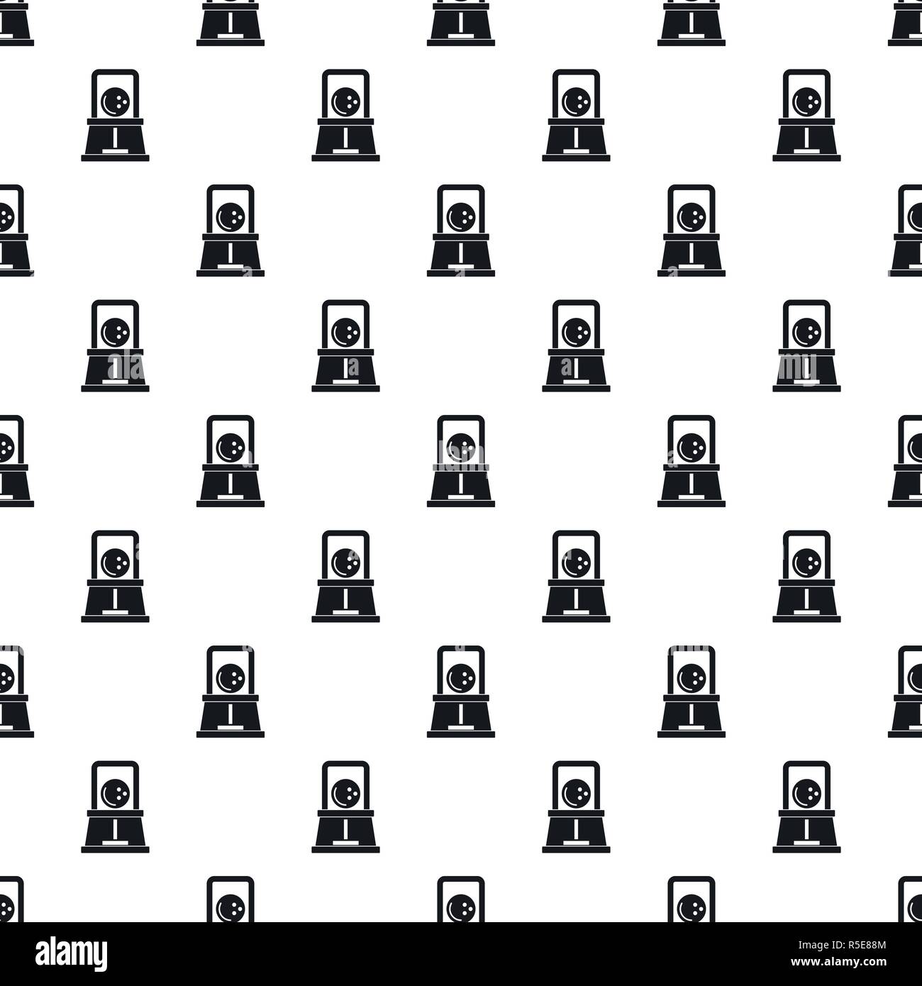 Bowling ball pattern seamless vector repeat geometric for any web design Stock Vector