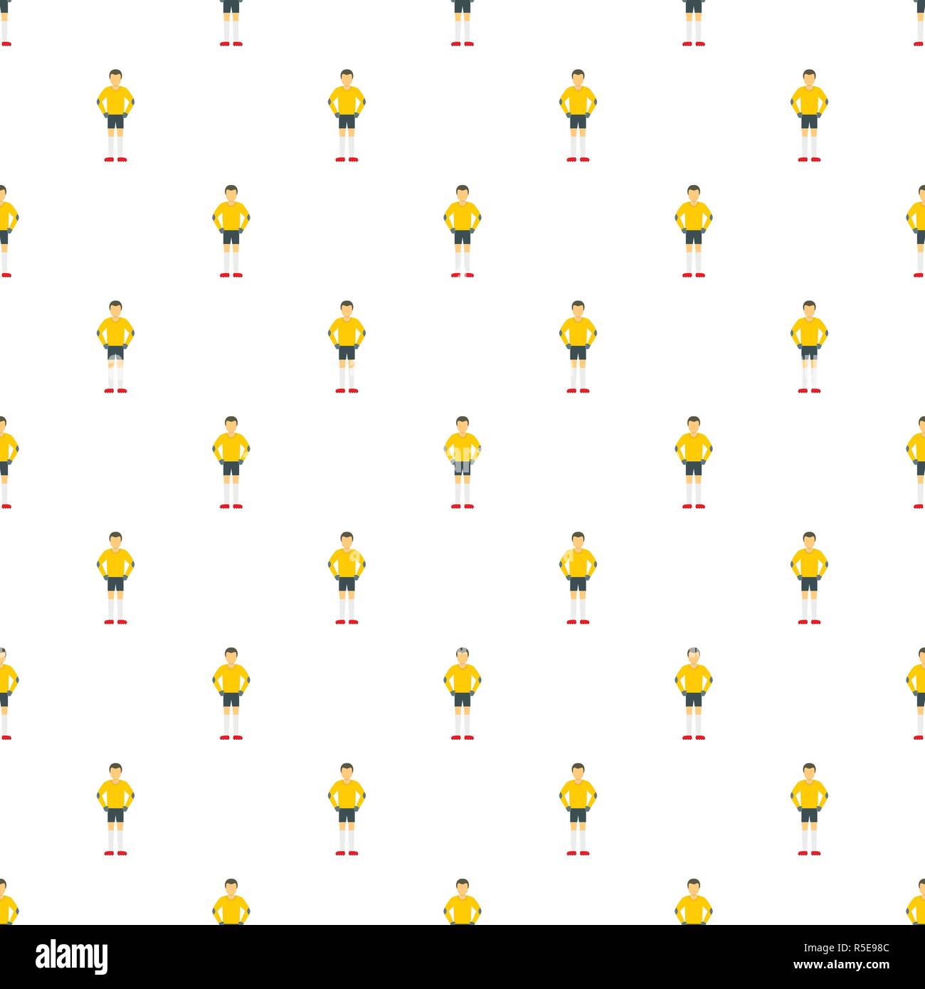 Goalkeeper Pattern The winning goalkeeper Stock Vector Images - Alamy