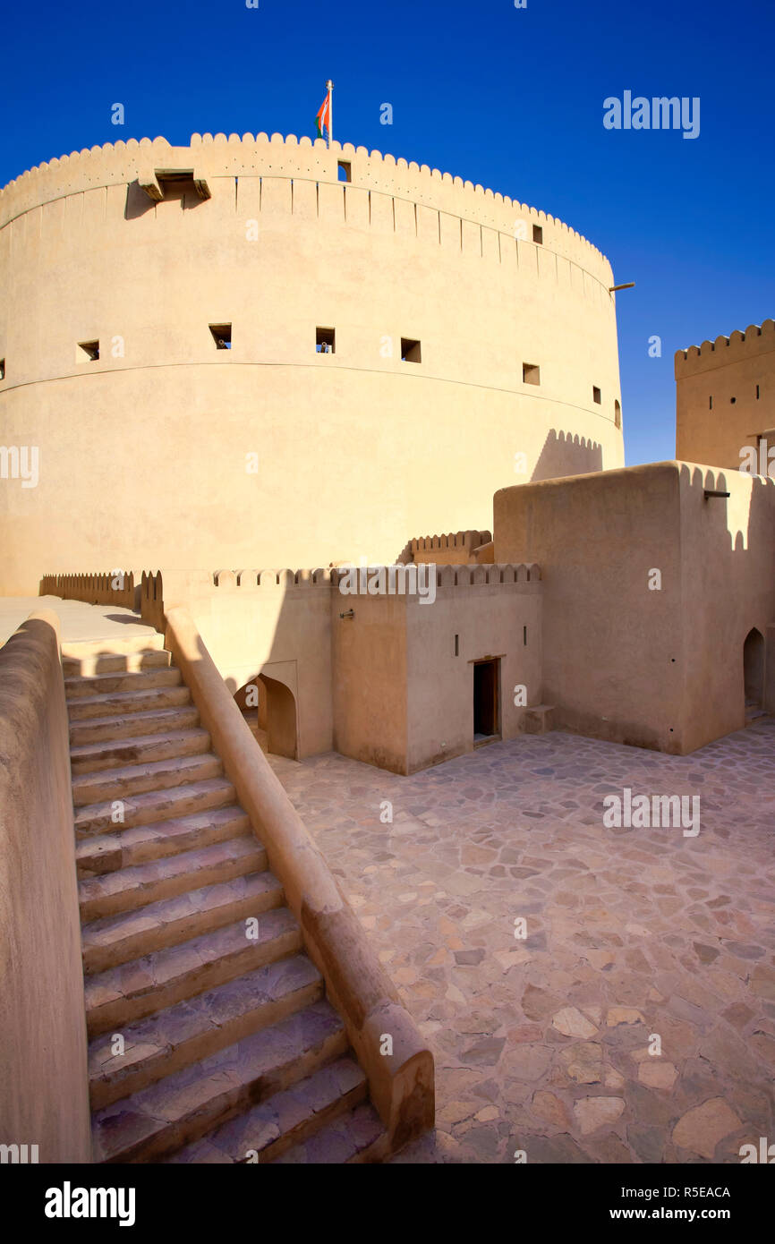 Oman, Nizwa, Fort Stock Photo Alamy