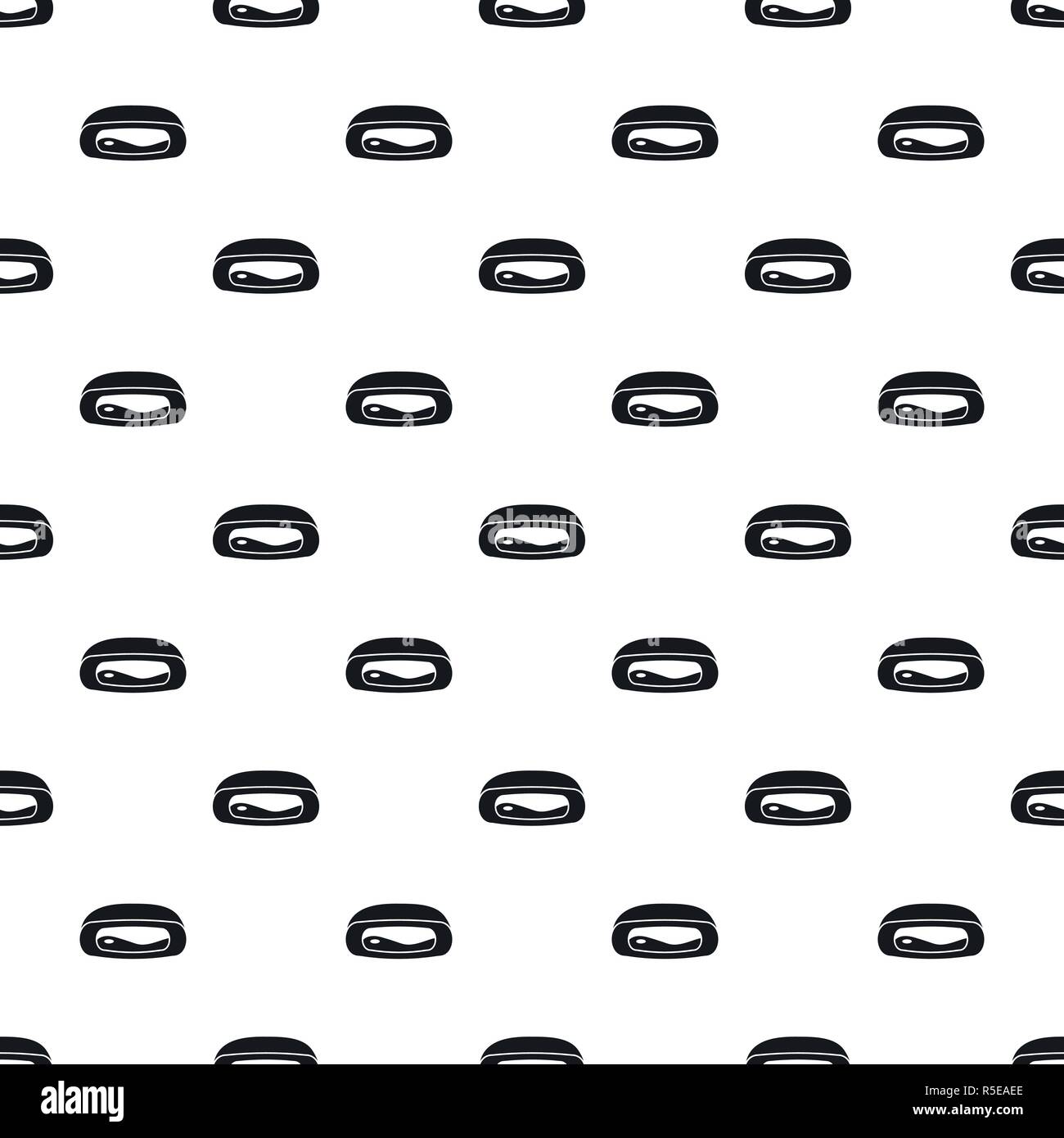 Gum pillow pattern seamless vector repeat geometric for any web design Stock Vector