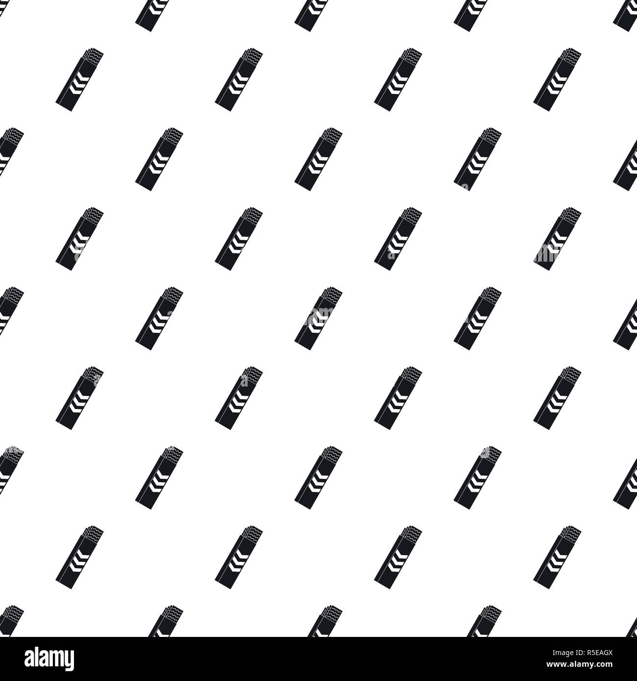 Gum sticks pattern seamless vector repeat geometric for any web design Stock Vector