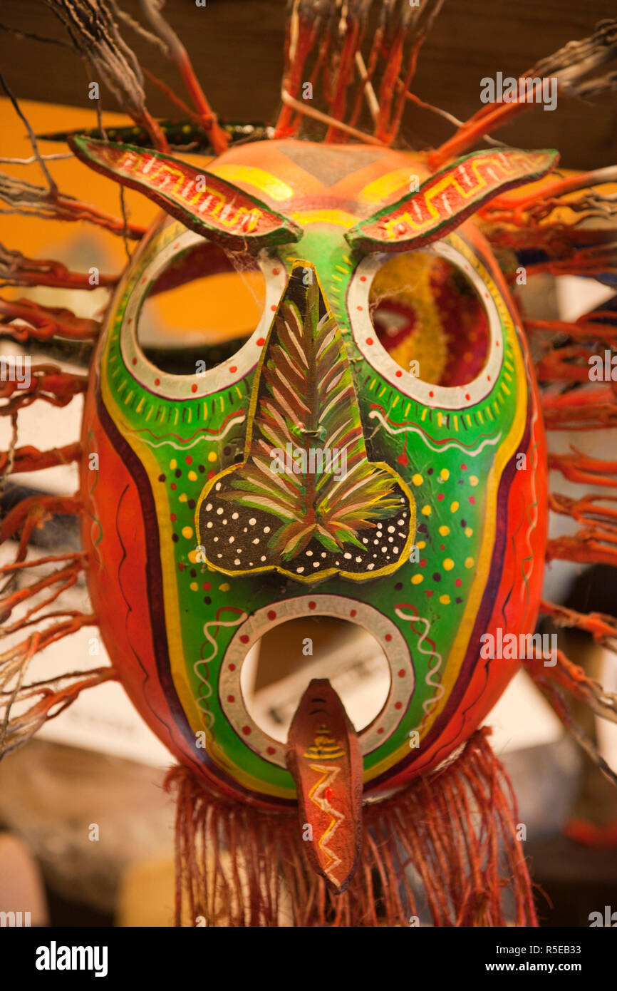 Puerto Rico, San Juan, Old San Juan, traditional vejigante masks Stock Photo
