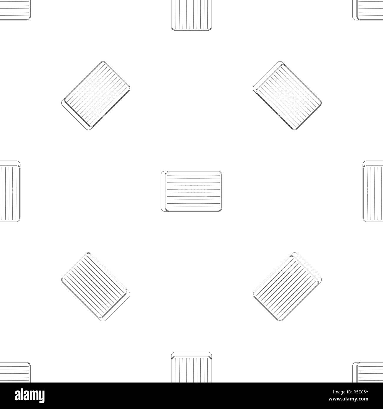 Big mattress pattern seamless vector repeat geometric for any web design Stock Vector