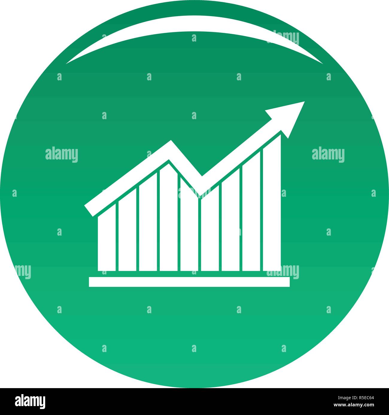 Best graph icon. Simple illustration of graph vector icon for any any ...