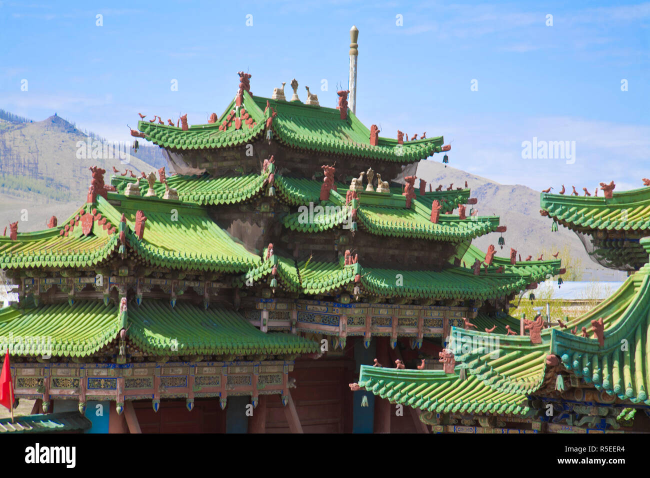 Mongolia, Ulaanbaatar, Bogd Khann Palace and Museum - Previously a ...