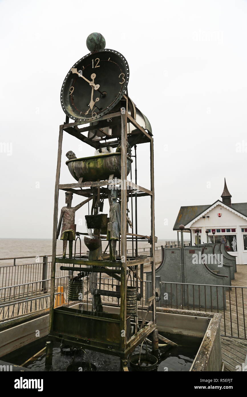 Water Clock, Southwold Pier, North Parade, Southwold, Waveney district