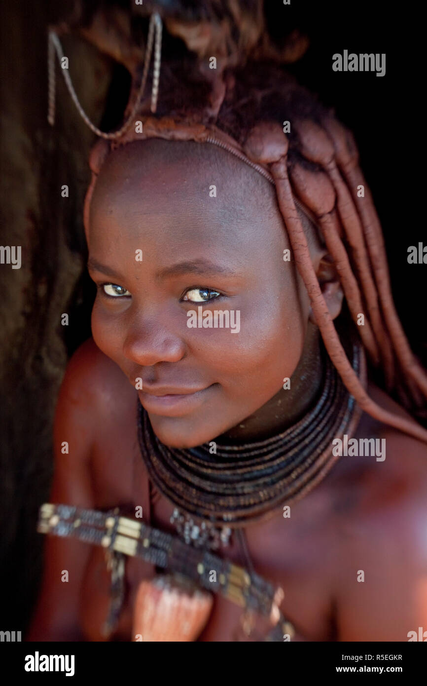 Namibia himba tribes woman hi-res stock photography and images - Alamy