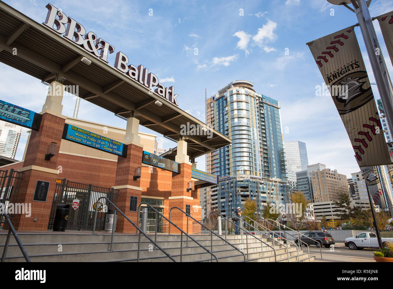 CHARLOTTE, NC November 25, 2016 BB&T BallPark, home of the AAA Charlotte Knights minor league