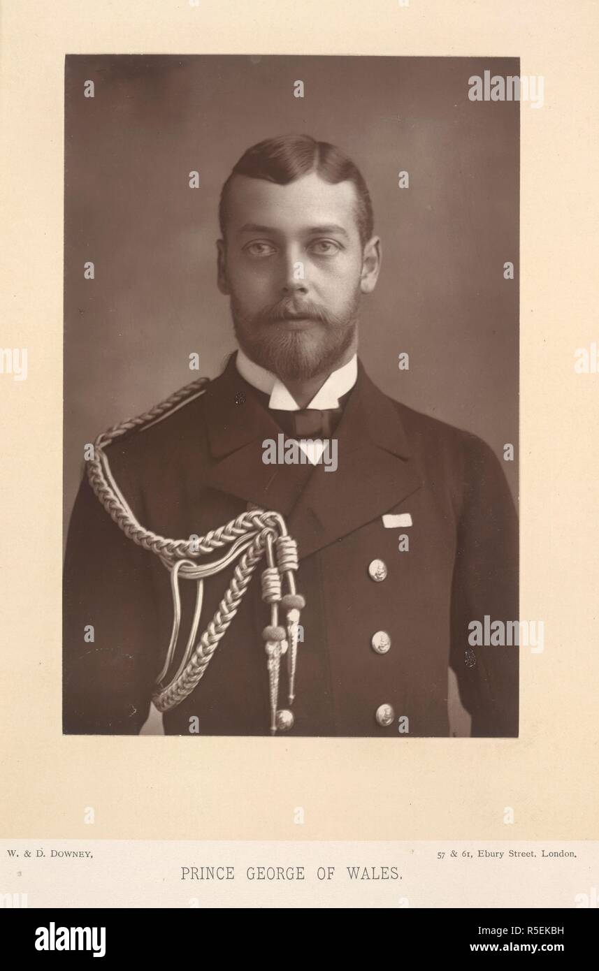 Prince George of Wales. The future King George V of Great Britain and ...