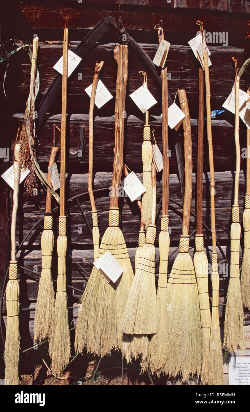 Straw brooms hires stock photography and images Alamy