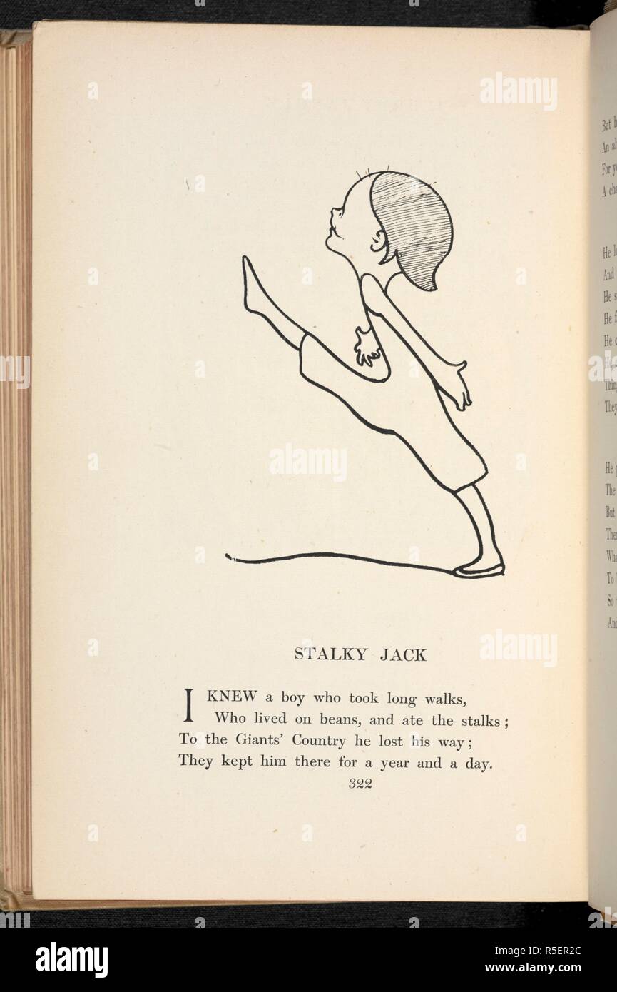 Stalky Jack Lilliput Lyrics Edited By R Brimley Johnson Illustrated By Chas Robinson London New York J Lane 19 18 Source Eee 9 Page 322 Author Robinson Charles Rands William Brighty Stock Photo Alamy