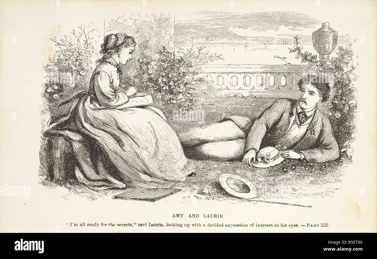 Amy And Laurie A Young Man And Woman Together The Man Is