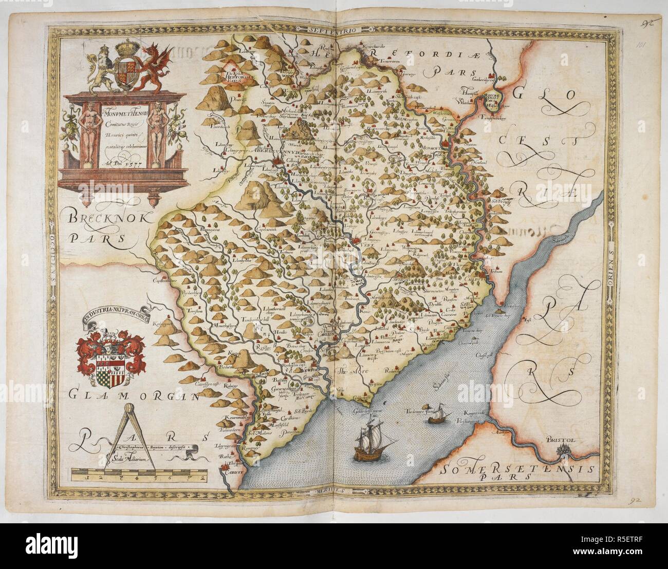 Limited Edition Map Print Art Print WALES Wall Art Country Map CYMRU