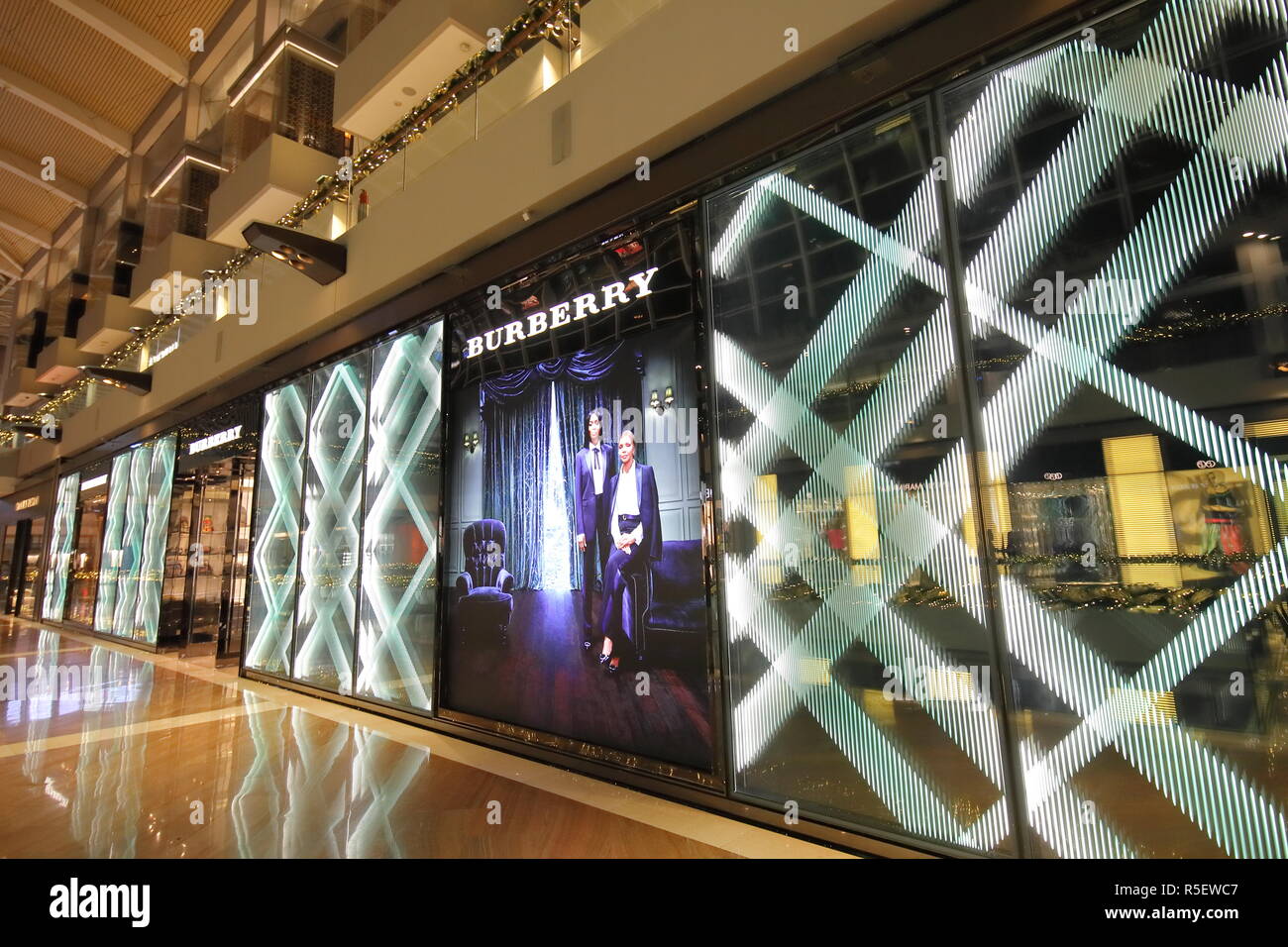 Burberry store at Marina Bay Sands shopping mall Singapore Stock Photo -  Alamy